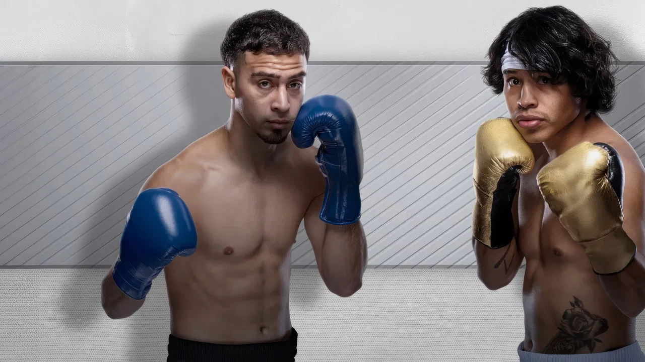 Jose Valenzuela vs. Diego Torres backdrop