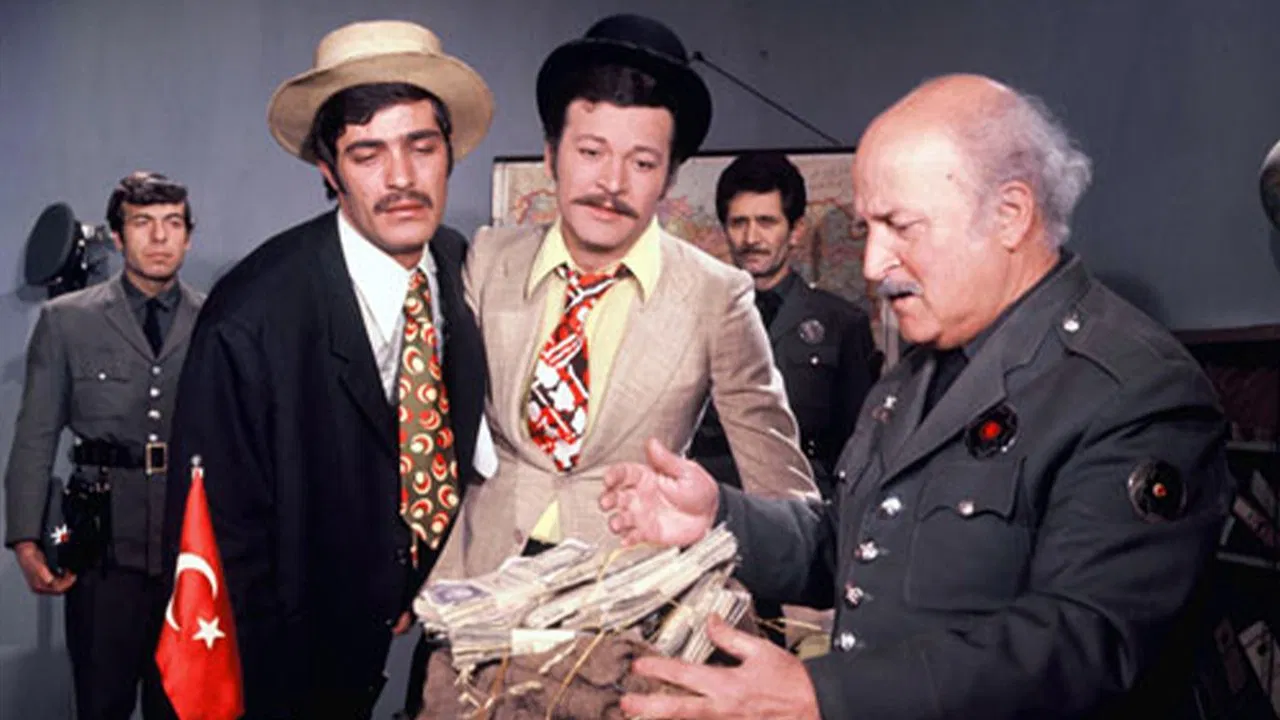 The Cunning Brothers backdrop