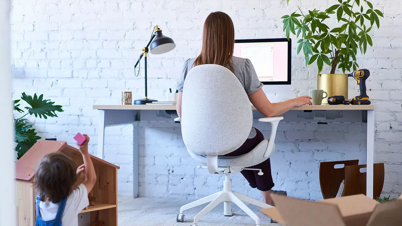 Ma maison : mon bureau backdrop