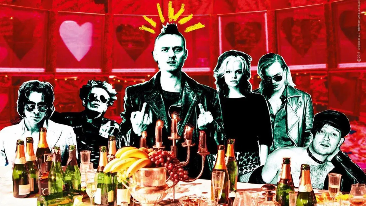 Punk Berlin 1982 backdrop