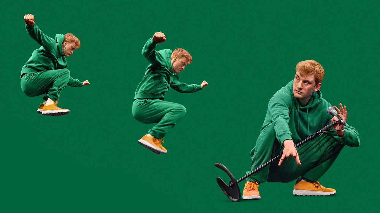 James Acaster: Hecklers Welcome backdrop