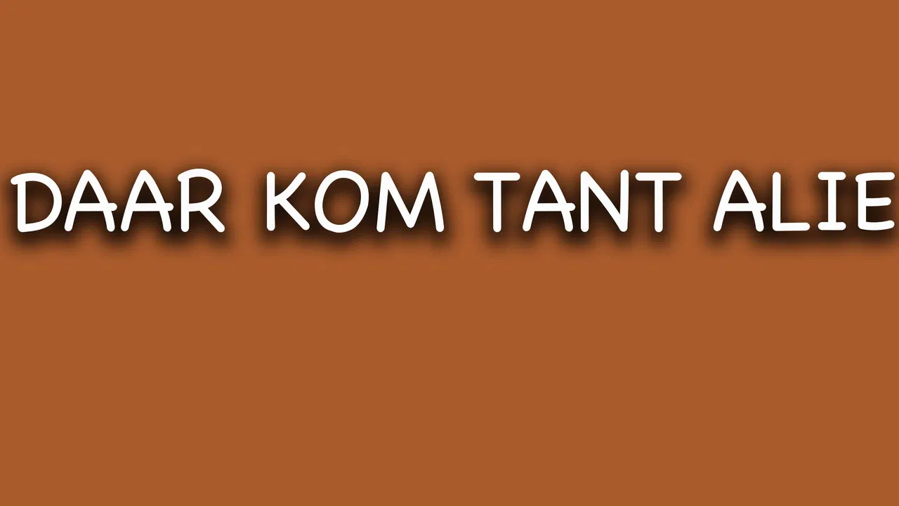 Daar Kom Tant Alie backdrop