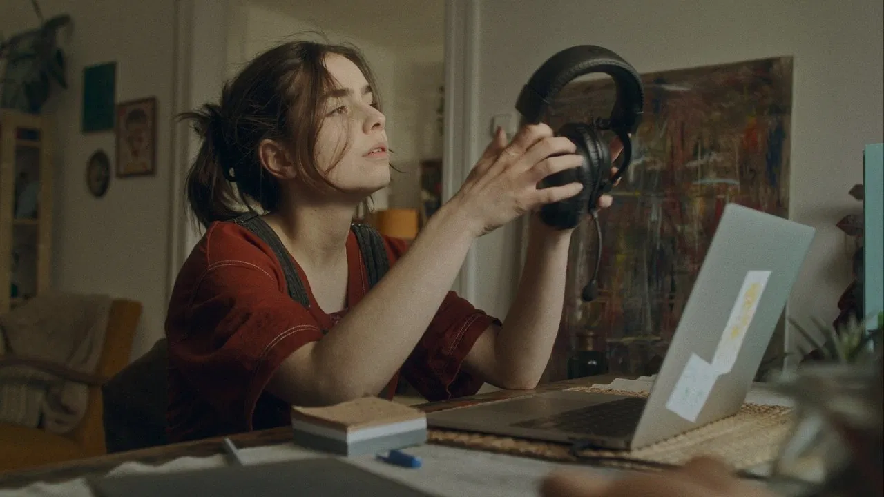 The Girl Upstairs backdrop