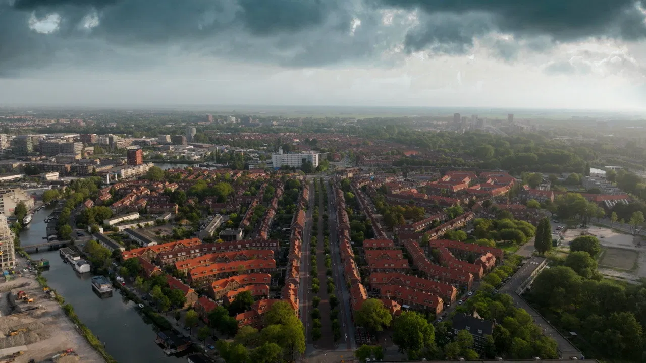 De verkrotte droom backdrop