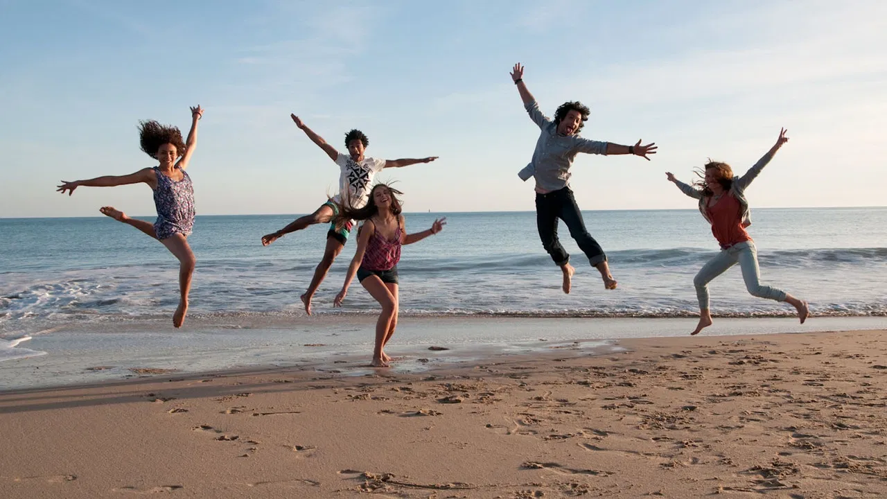 Cœur océan backdrop