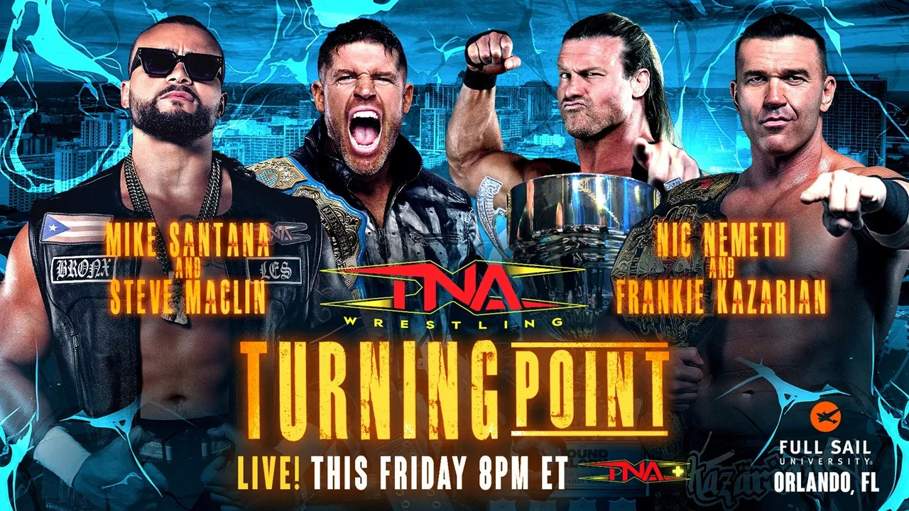 TNA Turning Point 2025 backdrop