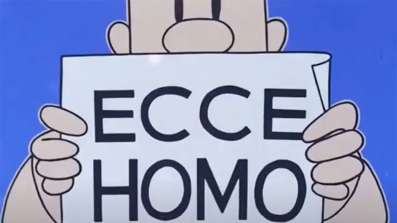 Behold the Man backdrop