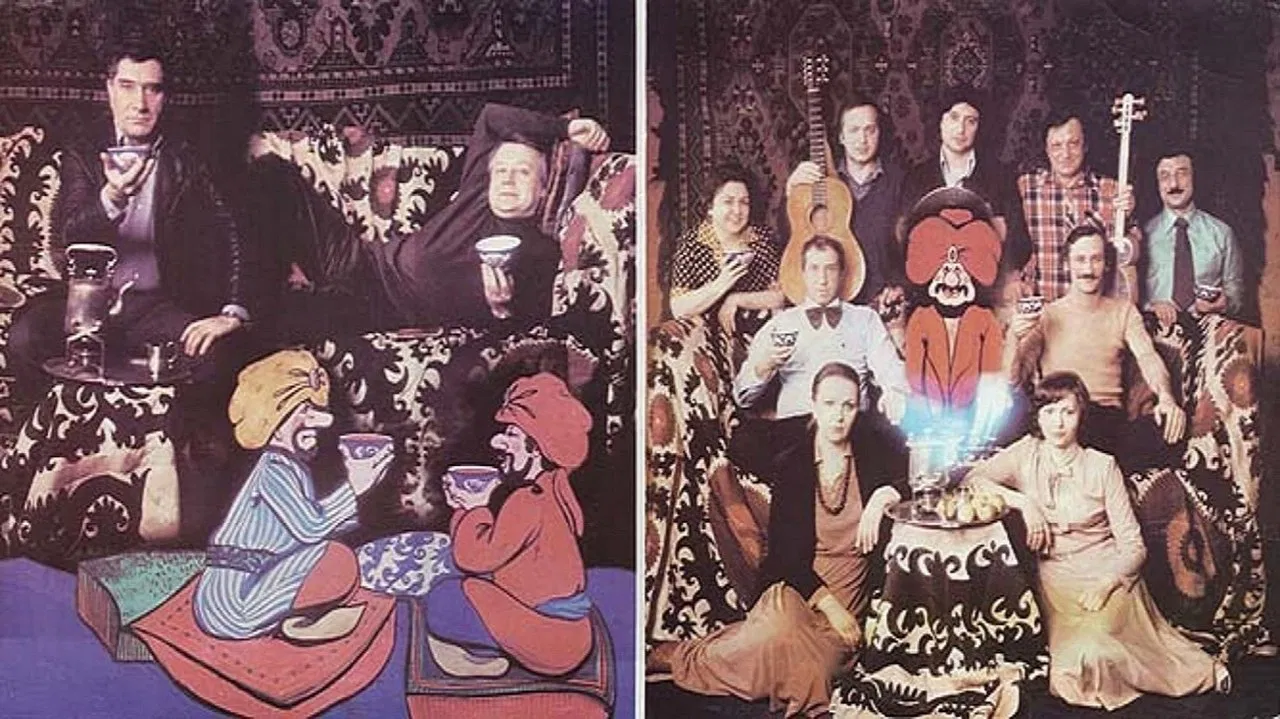 Ali Baba and the Forty Thieves backdrop