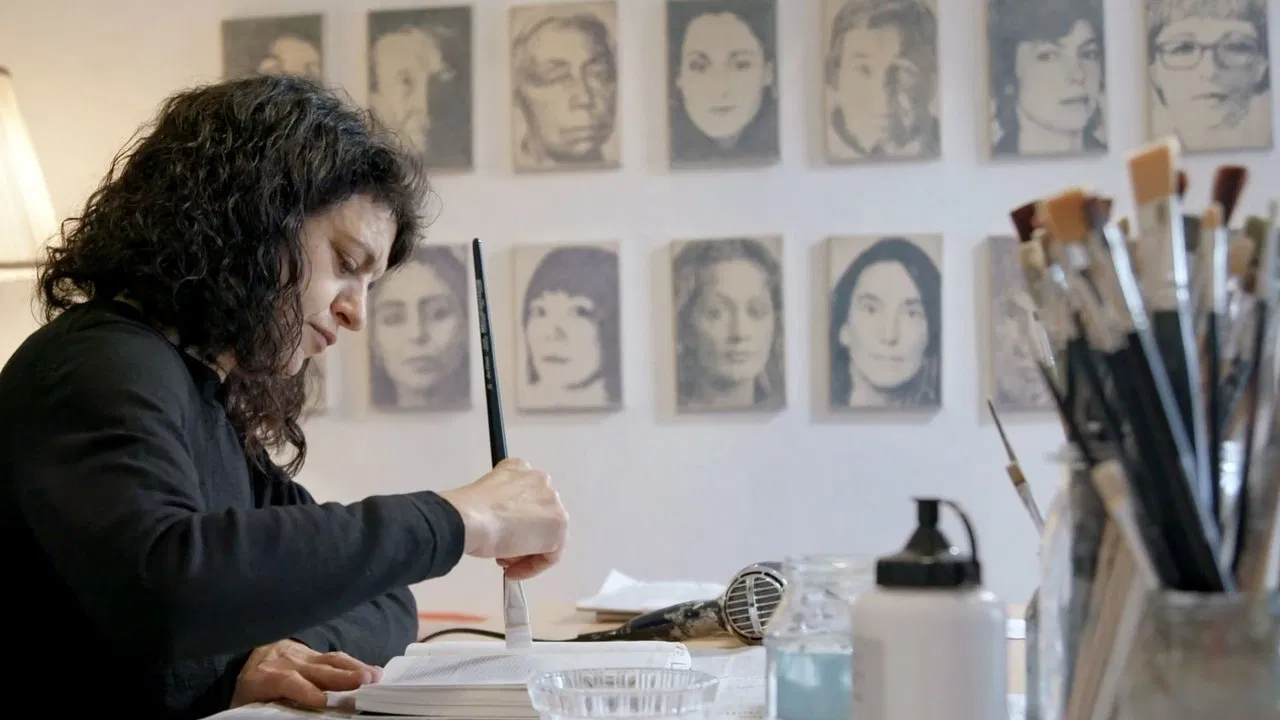 Lost Women Art backdrop