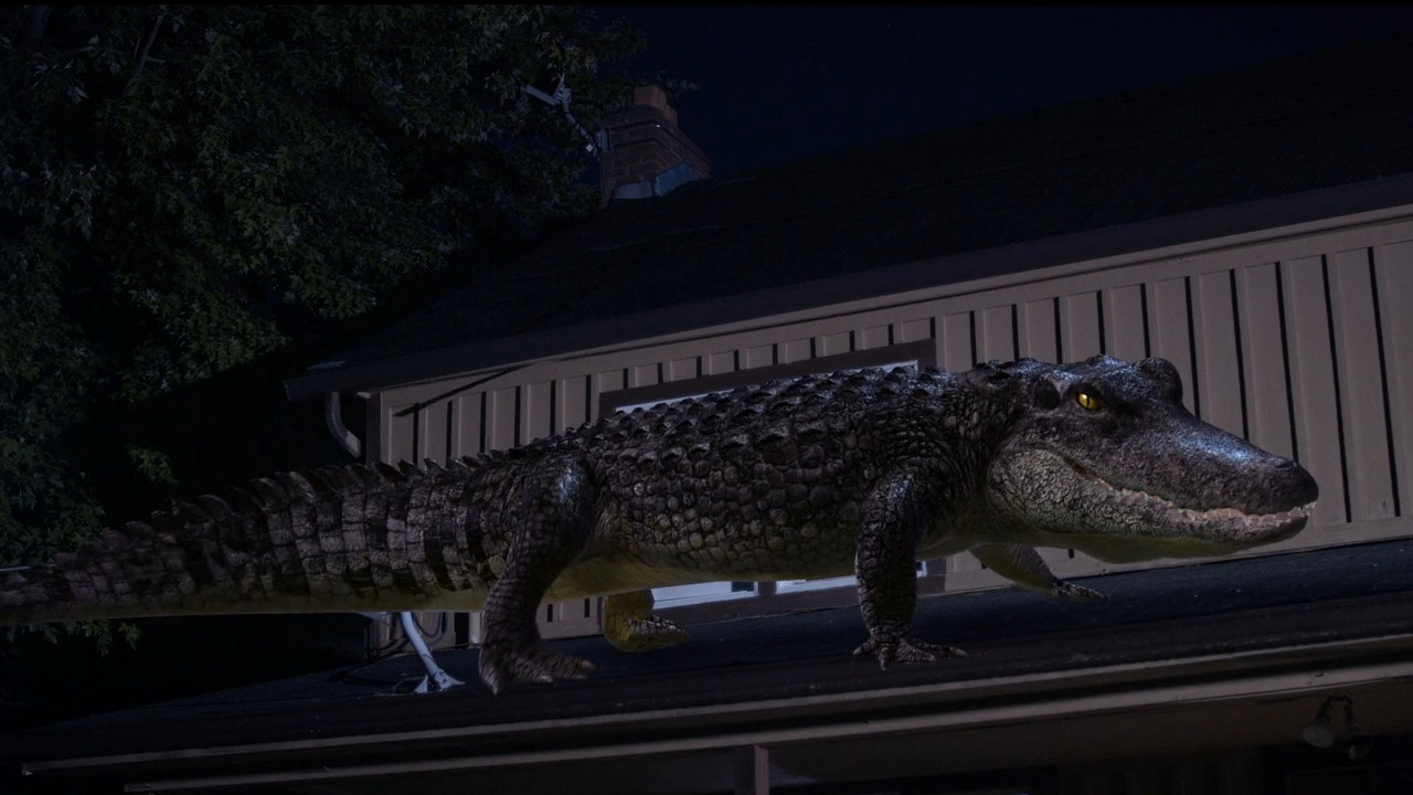 Bad CGI Gator backdrop