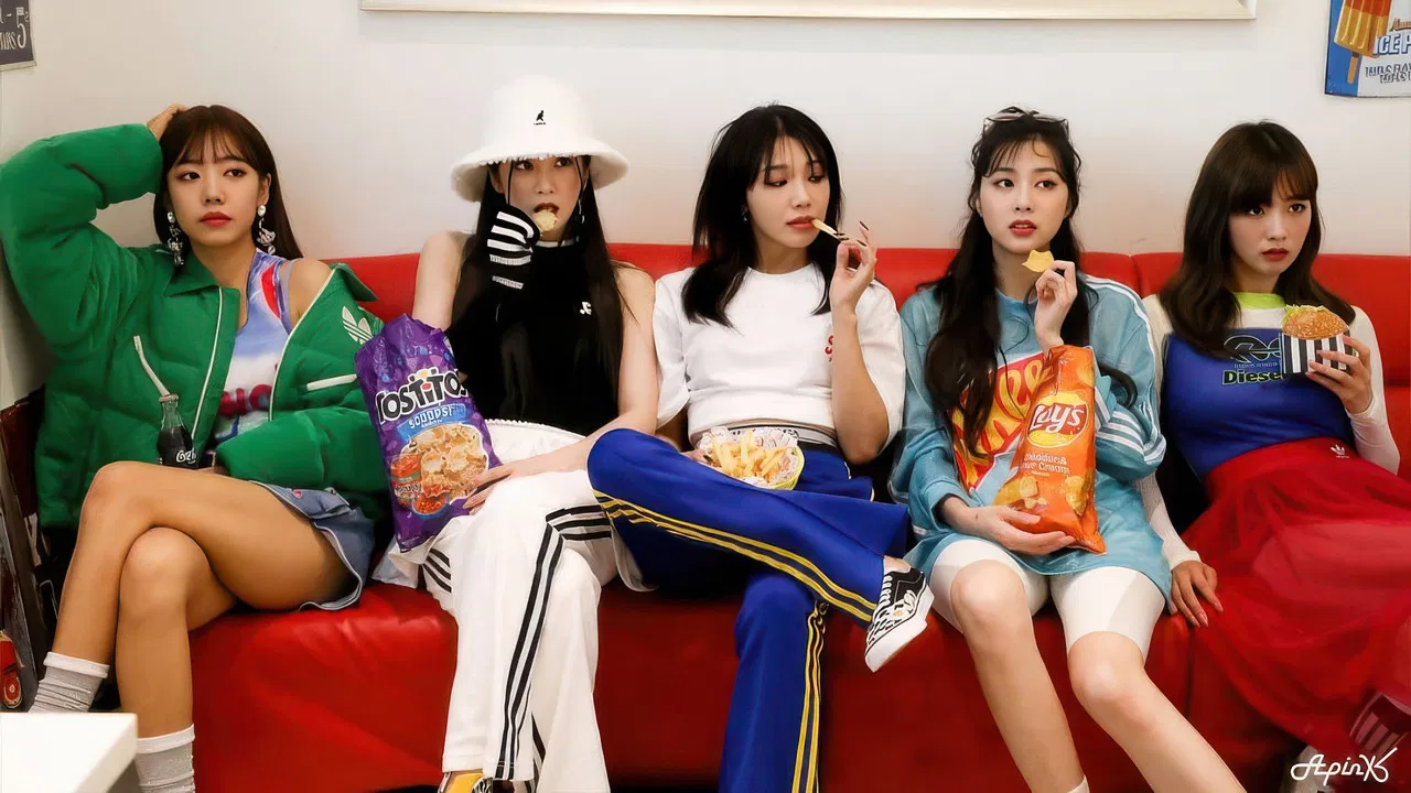 2023 Apink FANCONCERT Pink Drive backdrop