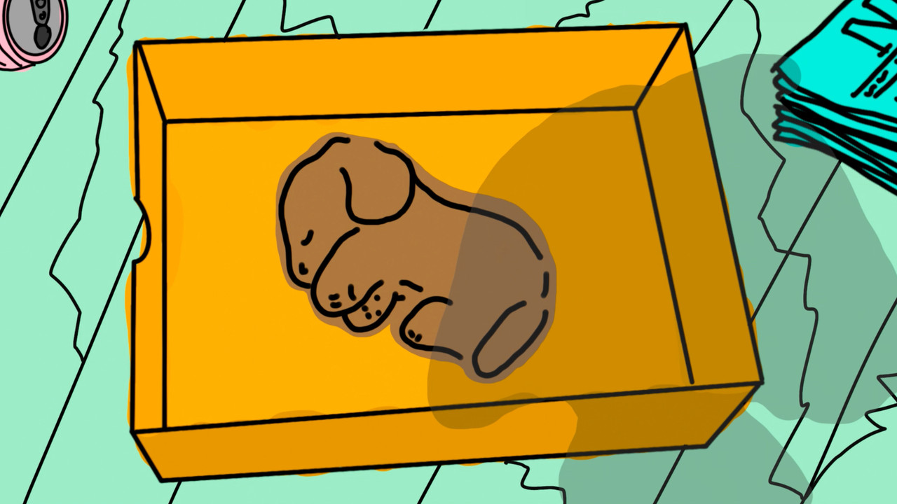 Huellas hacia el adiós backdrop