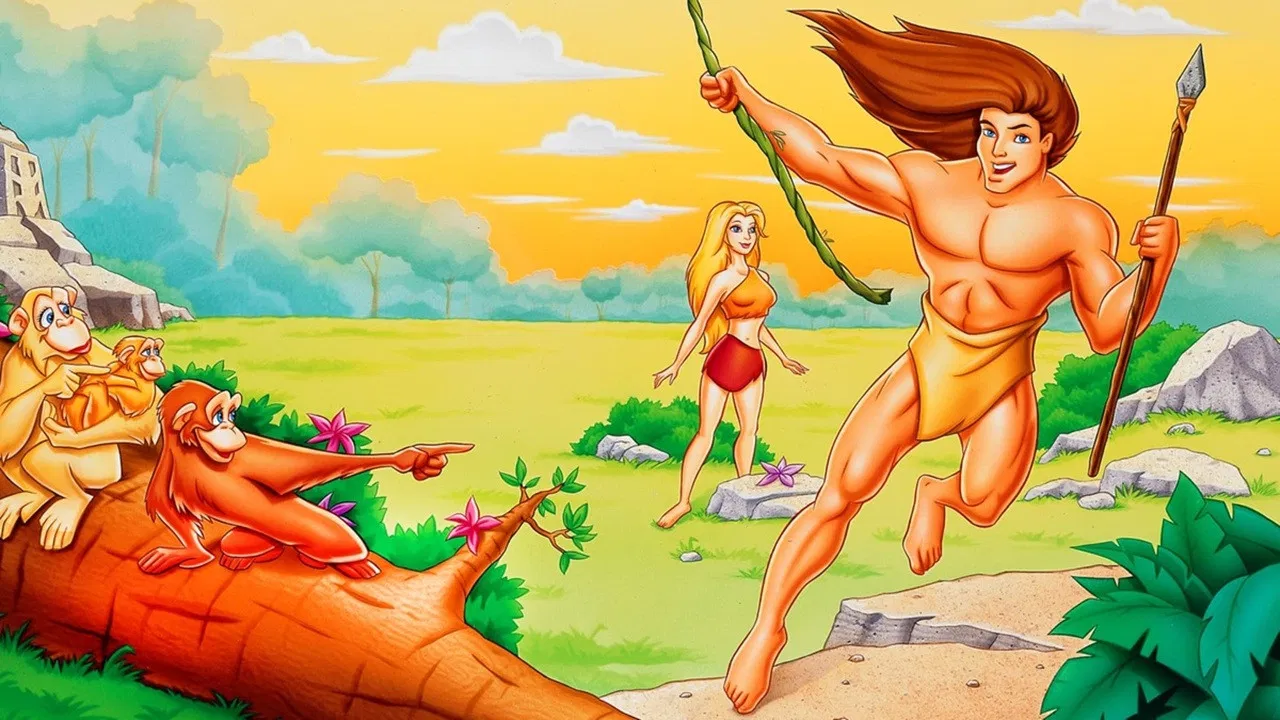 Tarzan of the Apes backdrop