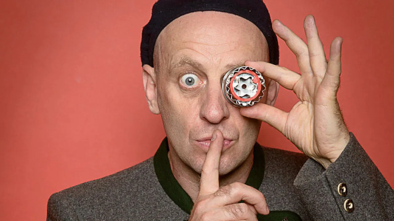 Alf Poier - Backstage backdrop