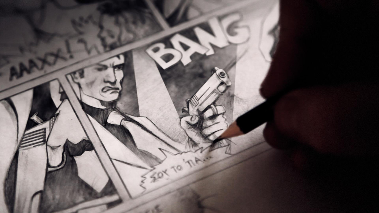 The Noir Project backdrop