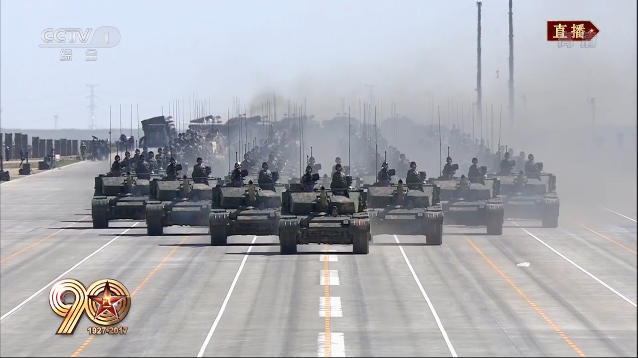 朱日和大阅兵 backdrop