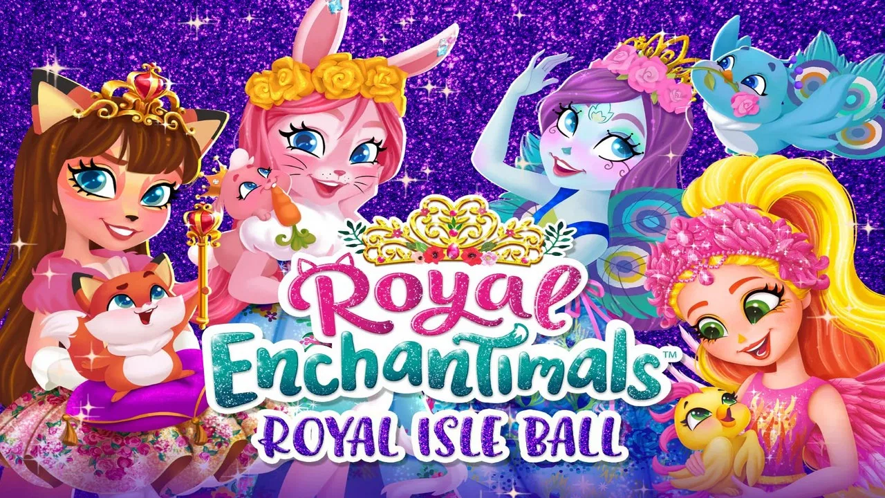 Royal Enchantimals: Royal Isle Ball backdrop