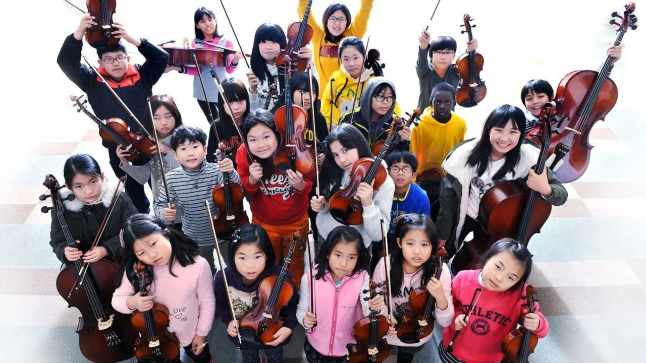 Hello?! Orchestra backdrop