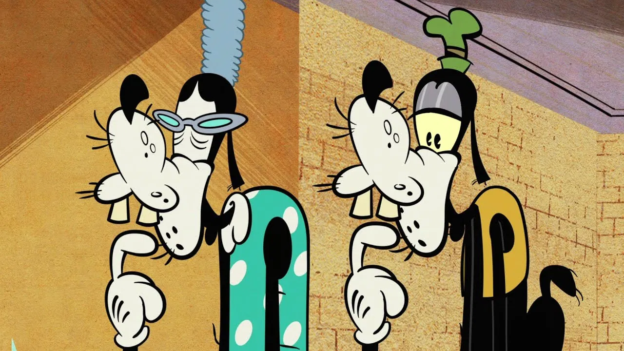 Goofy's Grandma backdrop