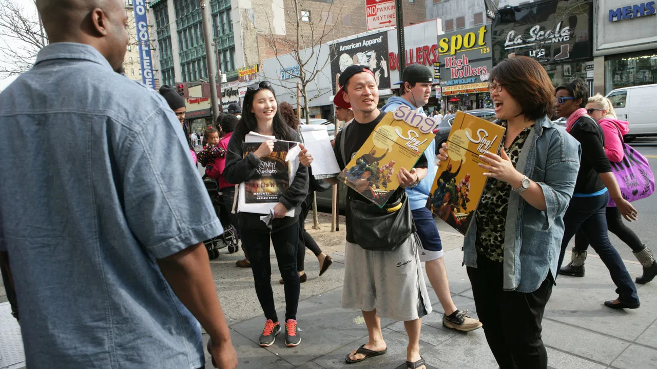 Black Gospel backdrop