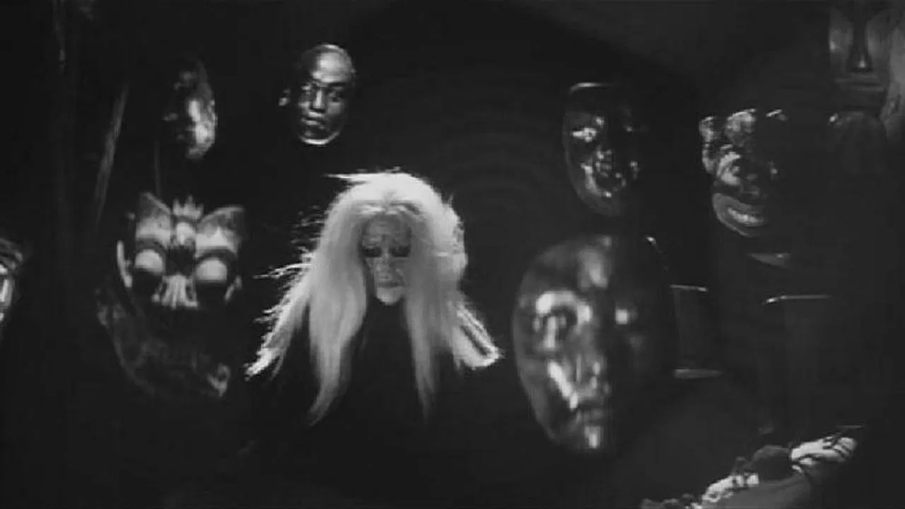 The Snake Girl and the Silver-Haired Witch backdrop