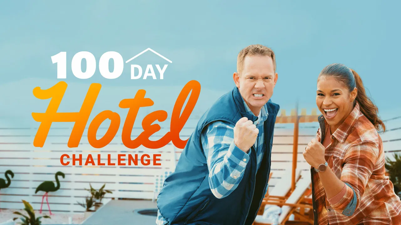 100 Day Hotel Challenge backdrop