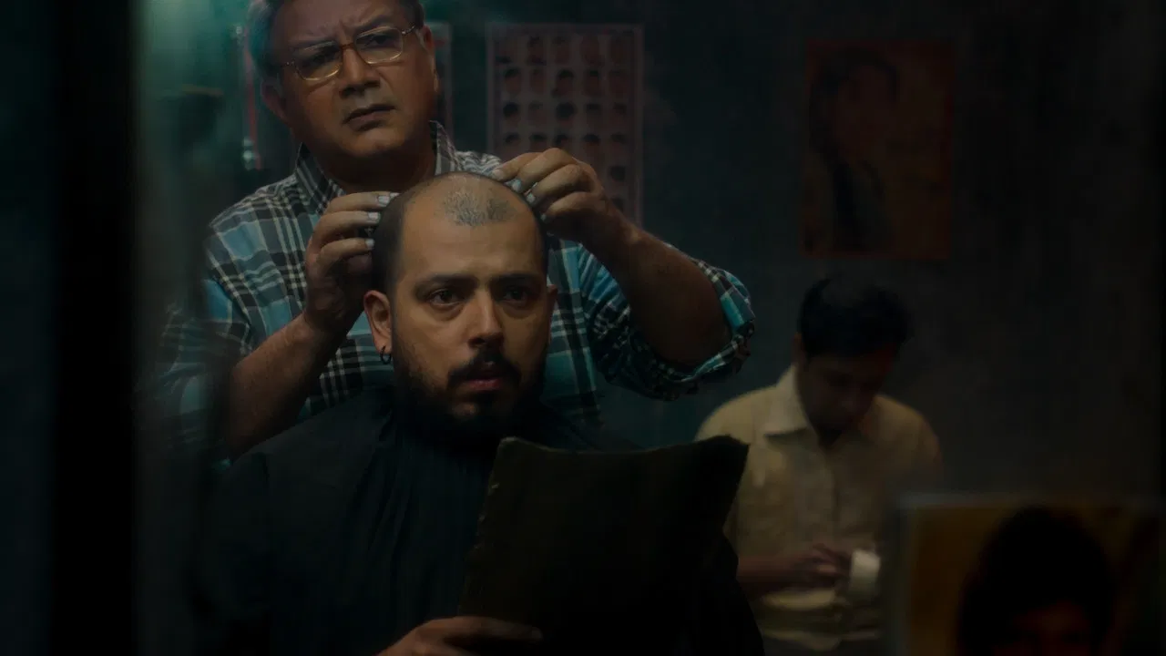 Barber of the Gods backdrop