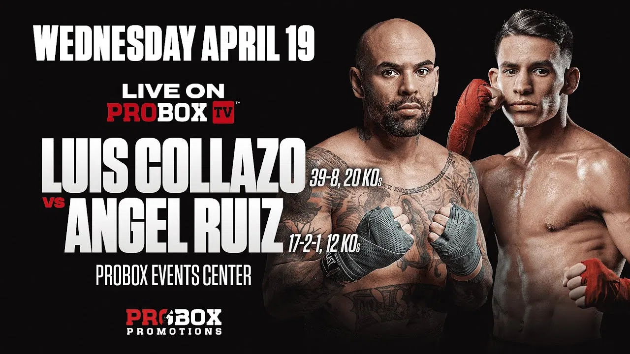 Luis Collazo vs. Angel Ruiz backdrop