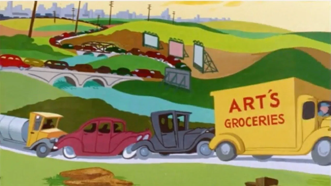 There Auto Be a Law backdrop