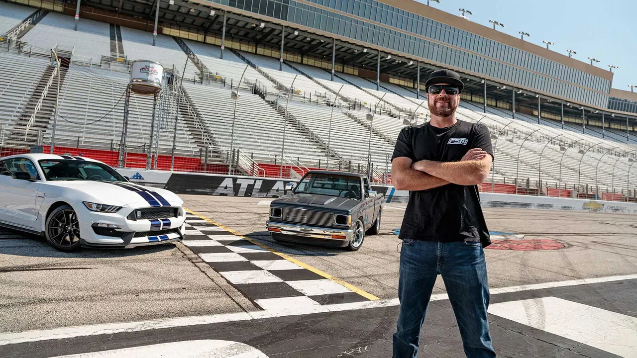 Faster with Finnegan backdrop