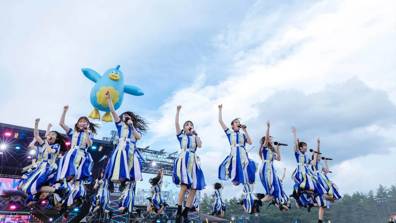 W-KEYAKI FES. 2022 「Hinatazaka46」 backdrop