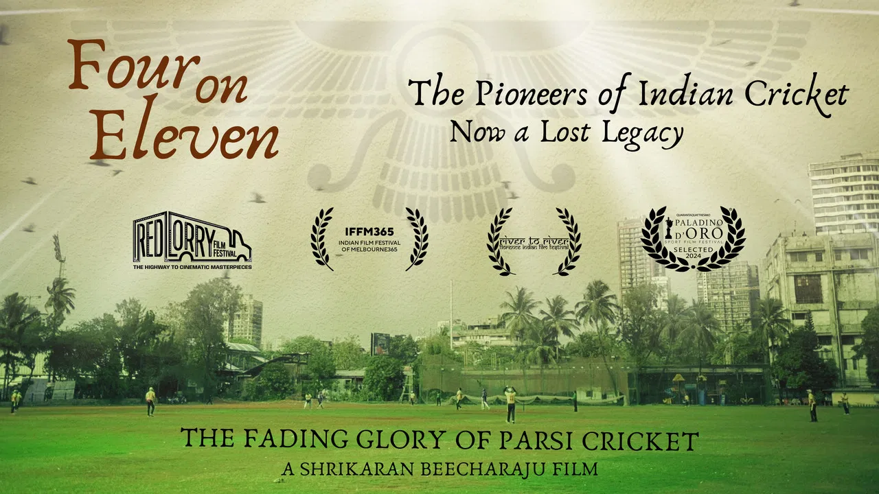 Four on Eleven : The Fading Glory Of Parsi Cricket backdrop