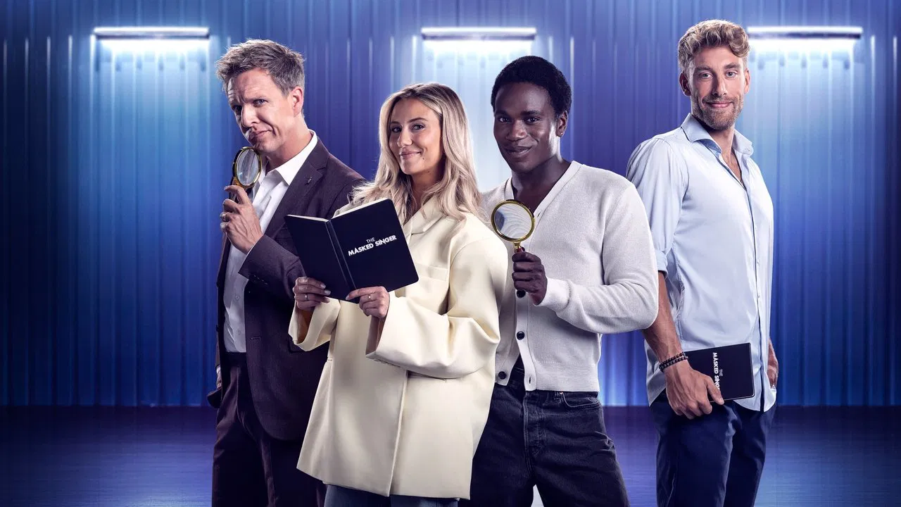 The Masked Singer backdrop