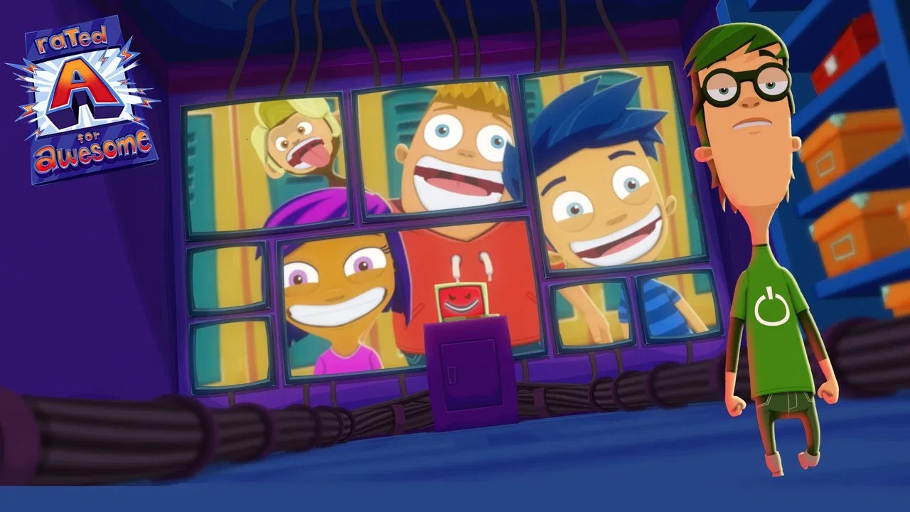 Rated A for Awesome backdrop