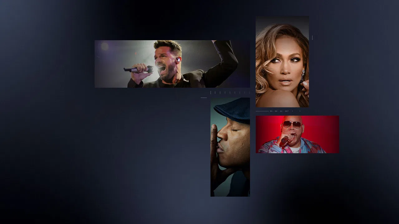 Behind the Music backdrop