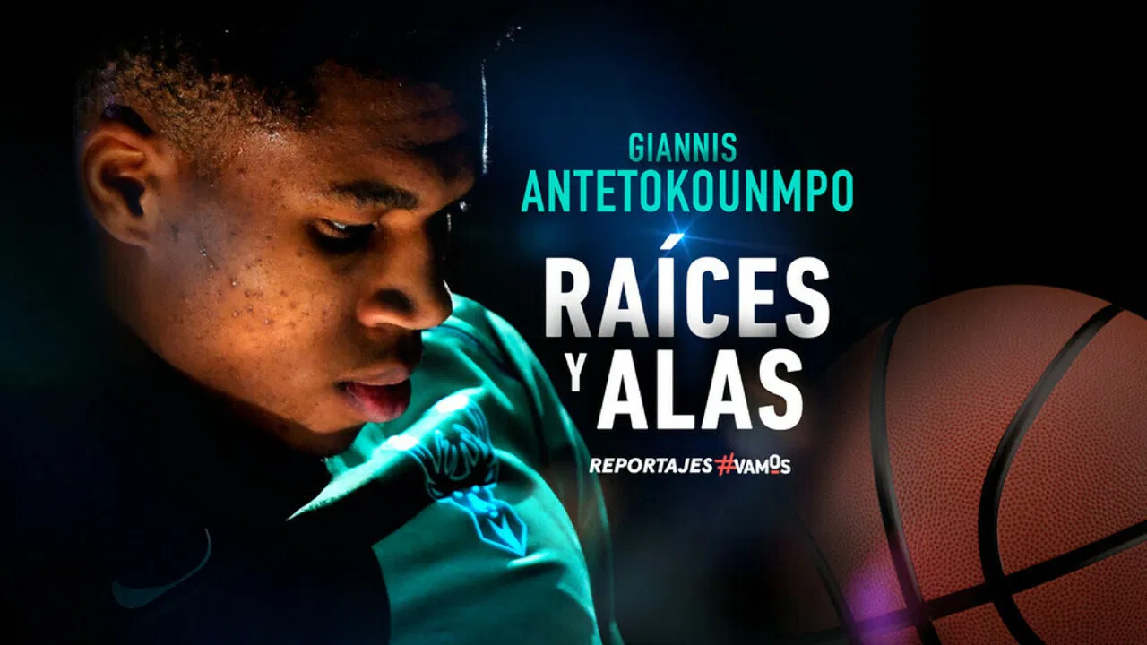 Giannis Antetokounmpo: Raíces y alas backdrop