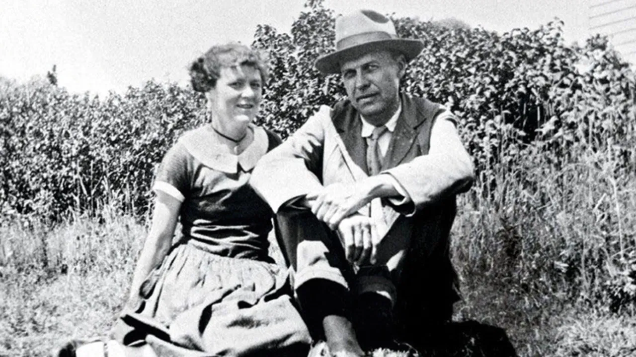 Edward et Jo Hopper, un si violent silence backdrop