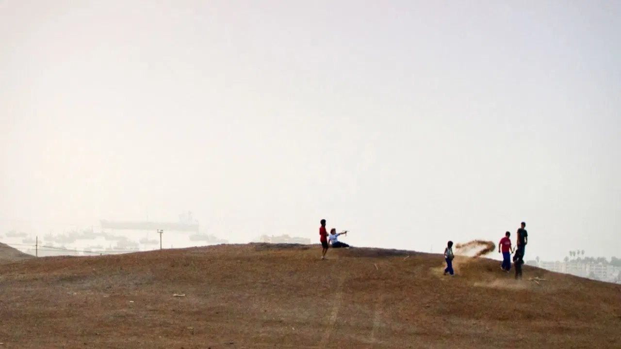 Toxic Playground backdrop