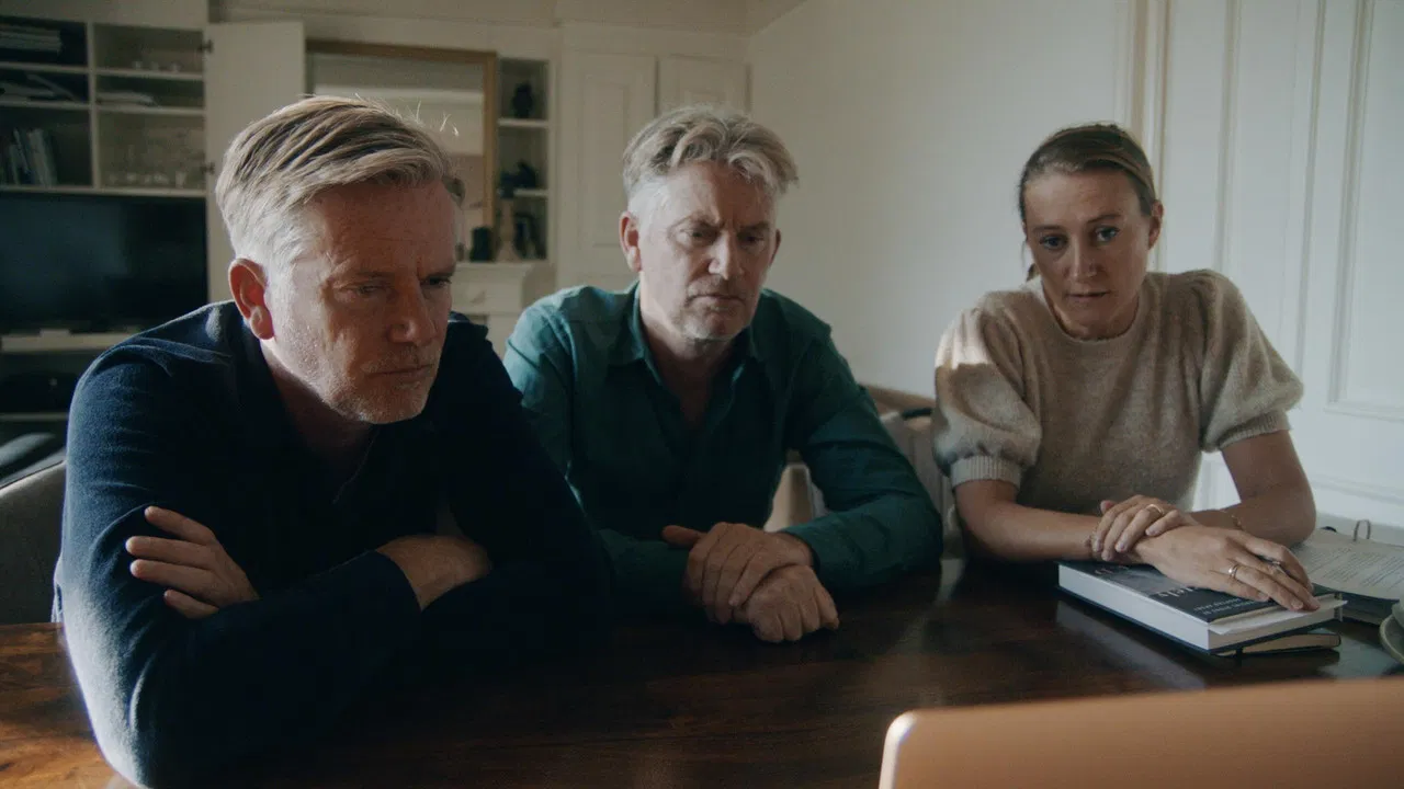 Peter and Erik backdrop