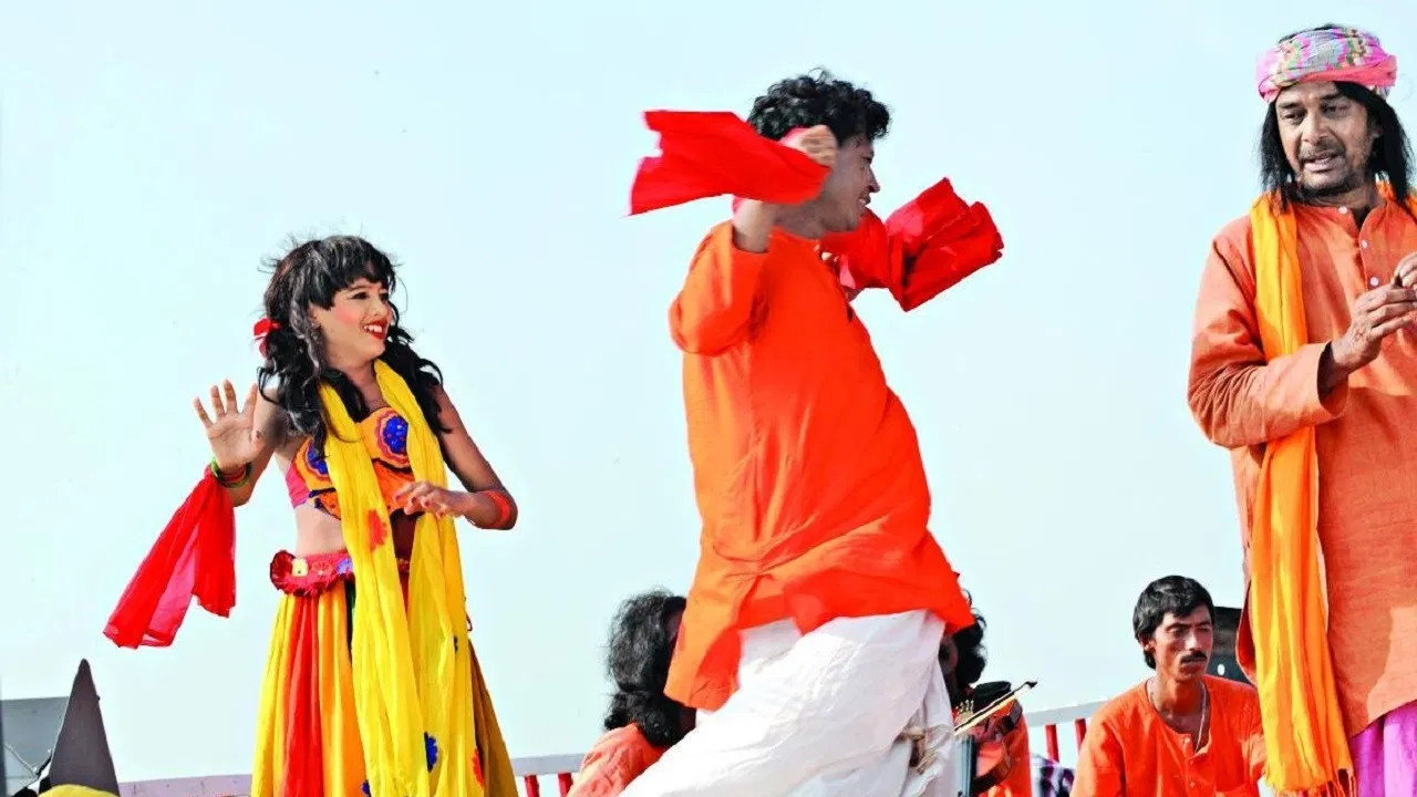 Pleasure Boy Komola backdrop