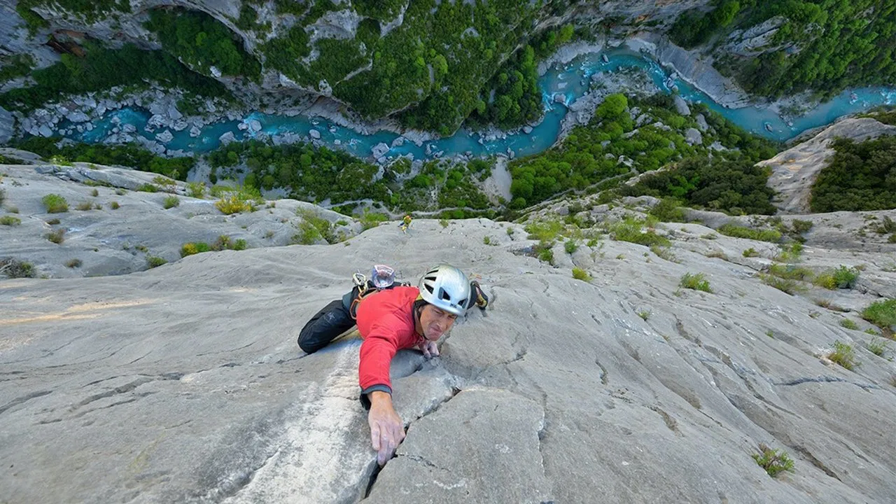 The Verdon Gorge, The Origin Of Sport Climbing backdrop