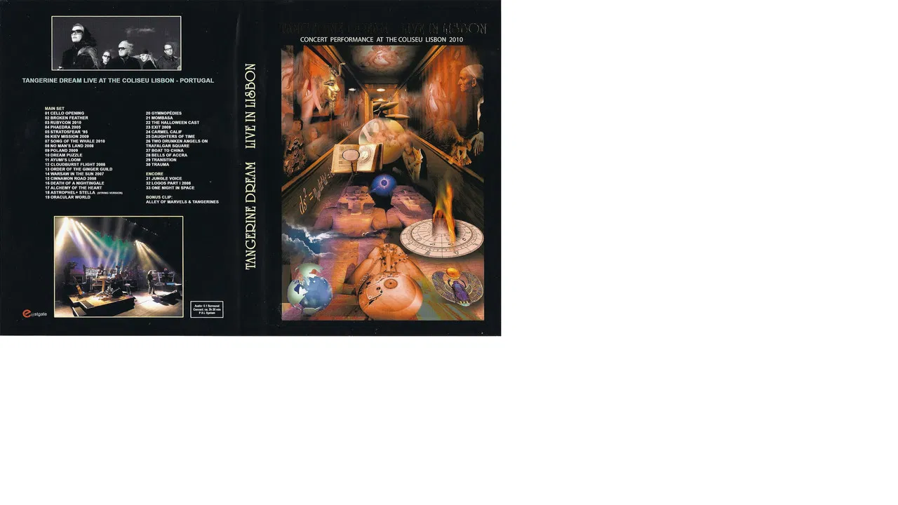 Tangerine Dream - Live in Lisbon backdrop