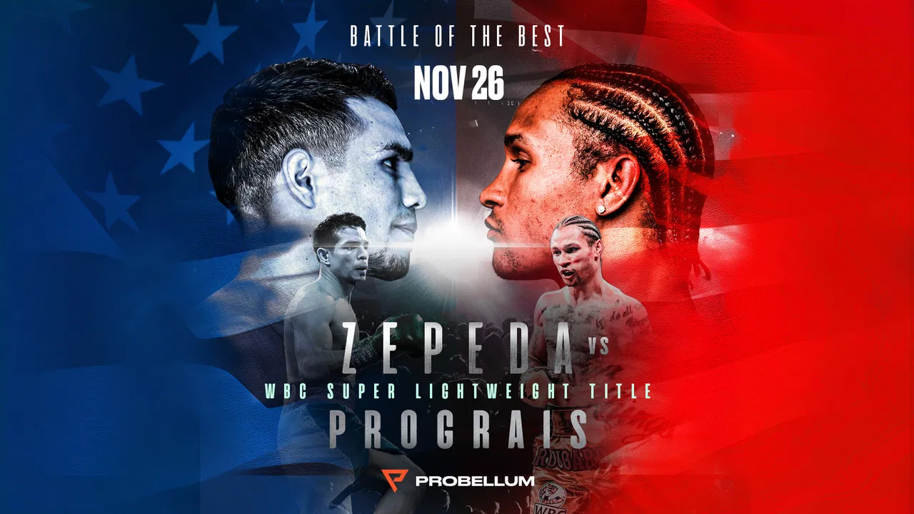 Jose Zepeda vs. Regis Prograis backdrop