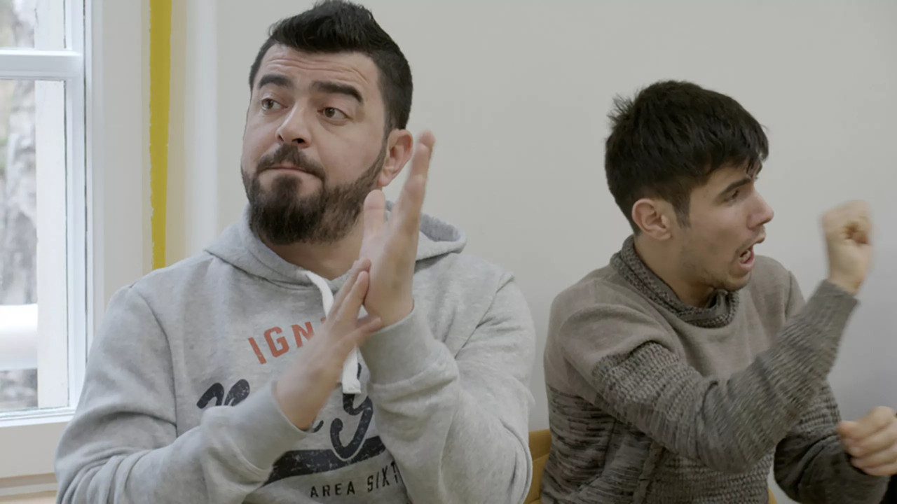 Zusammenleben backdrop