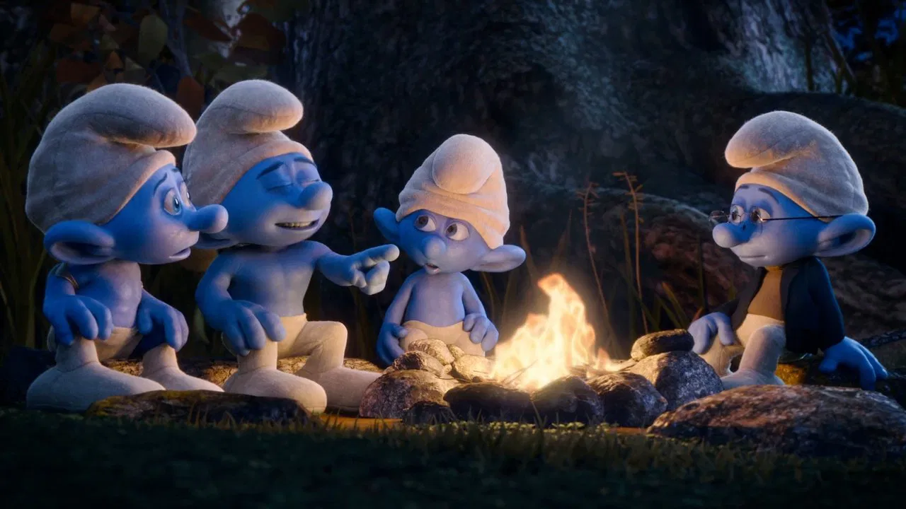 The Smurfs: The Legend of Smurfy Hollow backdrop