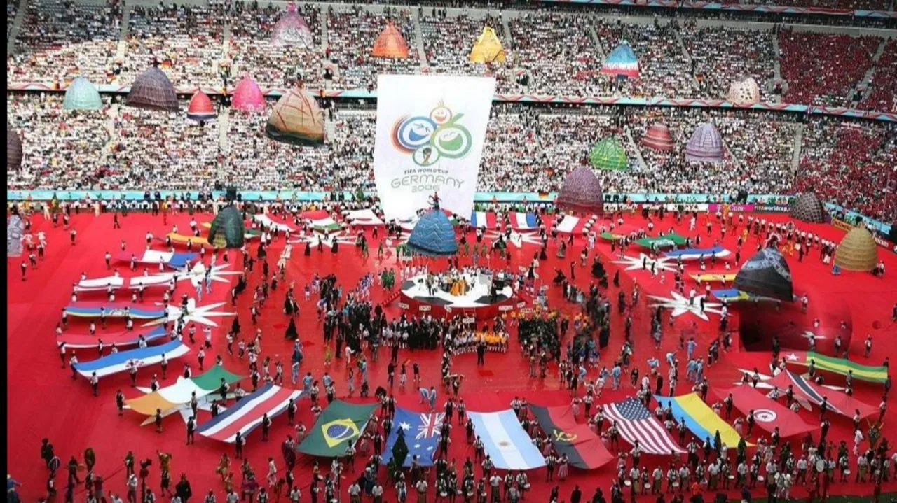FIFA 2006 Germany World Cup Opening Ceremony backdrop