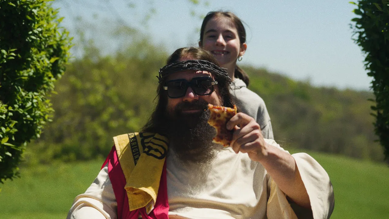 American Pizza backdrop