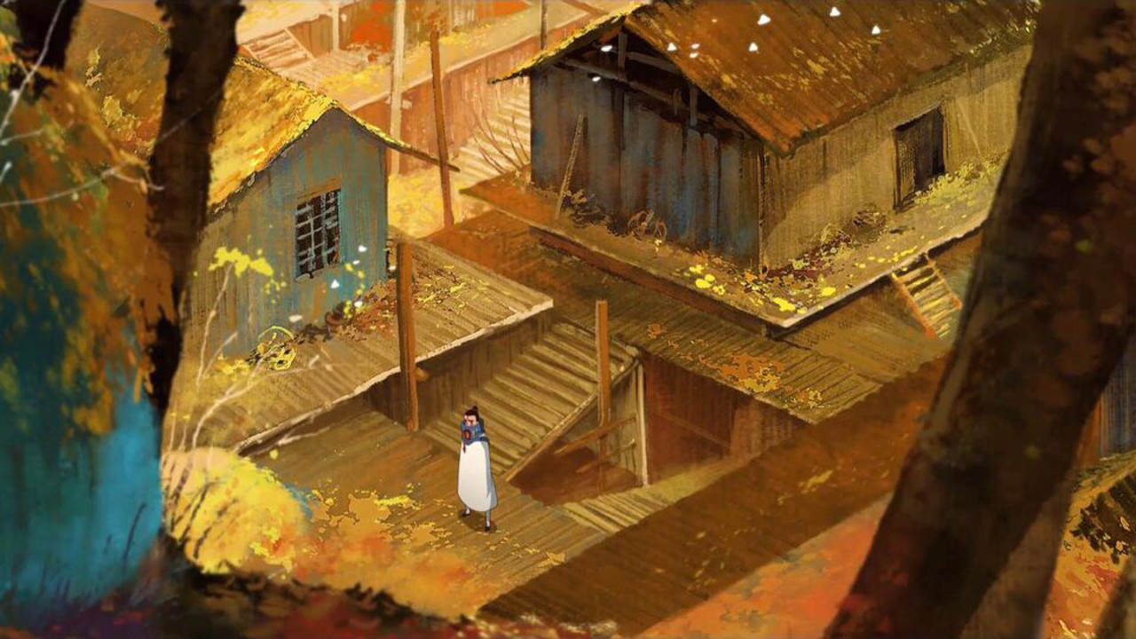 Valley of White Birds backdrop