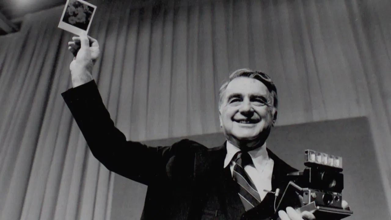 Mr. Polaroid backdrop