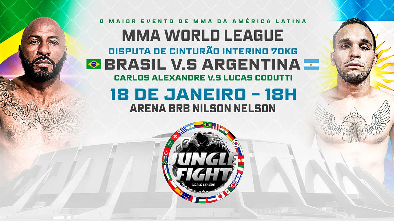 Jungle Fight 134: MMA World League backdrop